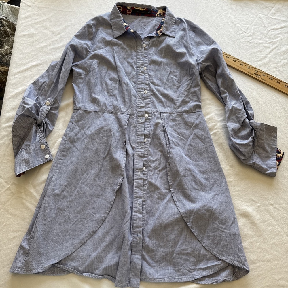 Doe & Rae Midi Button Down Shirt Dress